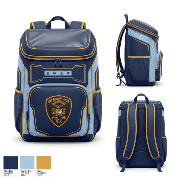 Gear Bag, New Brunswick Police Department, Police, Teamtime, Team time, sublimation, custom sports apparel, team uniforms, spirit wear, spiritwear, sports uniforms, custom shirts, team store, custom team store, fundraiser sports, apparel fundraiser