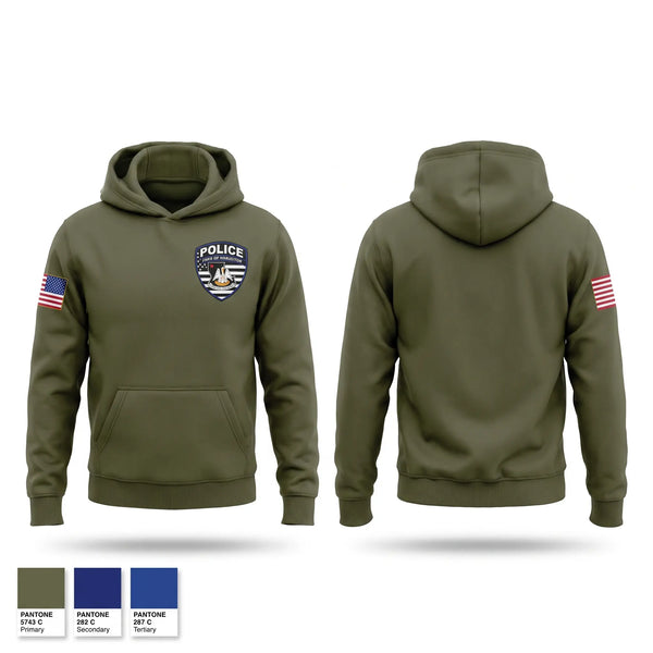 Hoodie, Haughton Police Department, Police, Teamtime, Team time, sublimation, custom sports apparel, team uniforms, spirit wear, spiritwear, sports uniforms, custom shirts, team store, custom team store, fundraiser sports, apparel fundraiser
