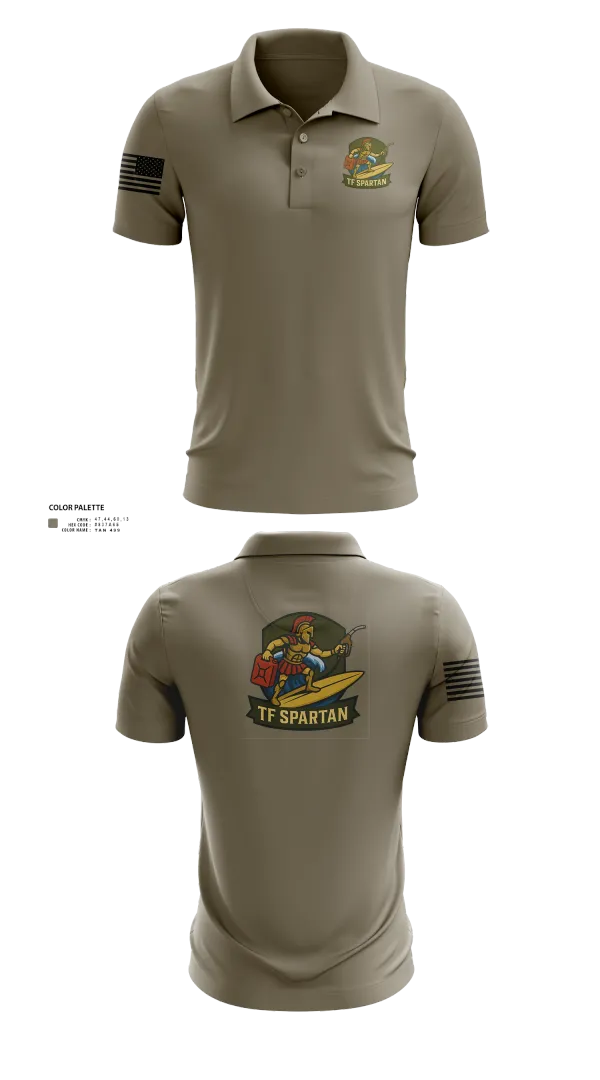 Short Sleeve Performance Polo, Task Force Spartan, , Teamtime, Team time, sublimation, custom sports apparel, team uniforms, spirit wear, spiritwear, sports uniforms, custom shirts, team store, custom team store, fundraiser sports, apparel fundraiser