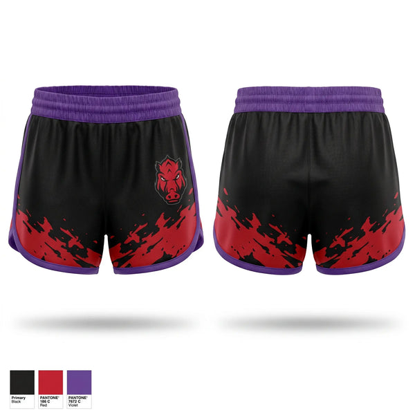 Womens Shorts, Wakulla County Youth Football & Cheerleading Association Inc., Football, Teamtime, Team time, sublimation, custom sports apparel, team uniforms, spirit wear, spiritwear, sports uniforms, custom shirts, team store, custom team store, fundraiser sports, apparel fundraiser