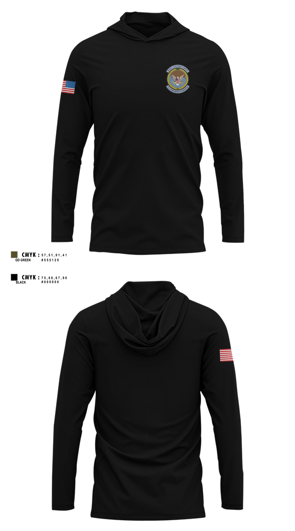 Long Sleeve hooded sunshirt, Joint Task Force- 6, Marines, Teamtime, Team time, sublimation, custom sports apparel, team uniforms, spirit wear, spiritwear, sports uniforms, custom shirts, team store, custom team store, fundraiser sports, apparel fundraiser