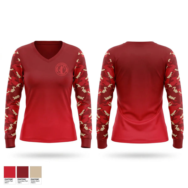 Womens Long Sleeve Vneck Shirt, Sara Mollo Public Defender, , Teamtime, Team time, sublimation, custom sports apparel, team uniforms, spirit wear, spiritwear, sports uniforms, custom shirts, team store, custom team store, fundraiser sports, apparel fundraiser