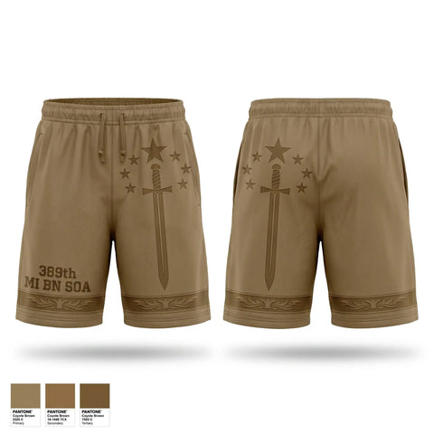 Athletic Shorts With Pockets, 389th MI BN (SO)(A), Army, Teamtime, Team time, sublimation, custom sports apparel, team uniforms, spirit wear, spiritwear, sports uniforms, custom shirts, team store, custom team store, fundraiser sports, apparel fundraiser