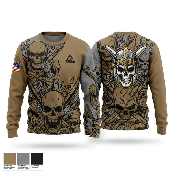 Crew Neck Sweatshirt, 3RD SQUAD, EW, MFRC, Army, Teamtime, Team time, sublimation, custom sports apparel, team uniforms, spirit wear, spiritwear, sports uniforms, custom shirts, team store, custom team store, fundraiser sports, apparel fundraiser