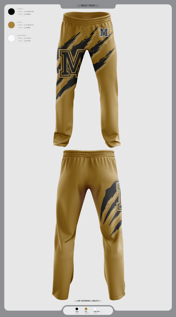 Sweatpants, Marceline Tigers, , Teamtime, Team time, sublimation, custom sports apparel, team uniforms, spirit wear, spiritwear, sports uniforms, custom shirts, team store, custom team store, fundraiser sports, apparel fundraiser