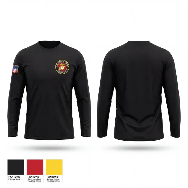 Long Sleeve Performance Shirt, SHS MCJROTC, Marines, Teamtime, Team time, sublimation, custom sports apparel, team uniforms, spirit wear, spiritwear, sports uniforms, custom shirts, team store, custom team store, fundraiser sports, apparel fundraiser