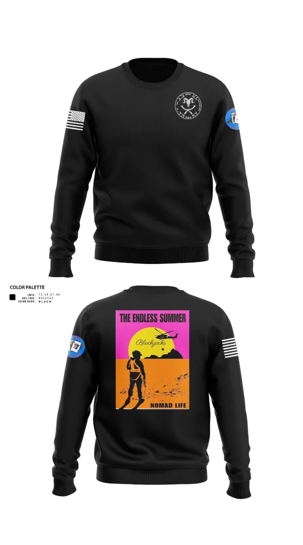 Crew Neck Sweatshirt, A co 2-4GSAB, Army, Teamtime, Team time, sublimation, custom sports apparel, team uniforms, spirit wear, spiritwear, sports uniforms, custom shirts, team store, custom team store, fundraiser sports, apparel fundraiser