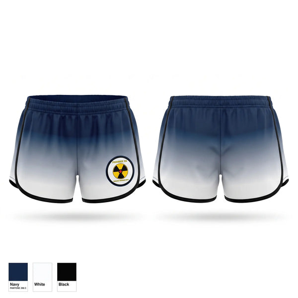 Womens Shorts, PHX NUC MED, Air Force, Teamtime, Team time, sublimation, custom sports apparel, team uniforms, spirit wear, spiritwear, sports uniforms, custom shirts, team store, custom team store, fundraiser sports, apparel fundraiser