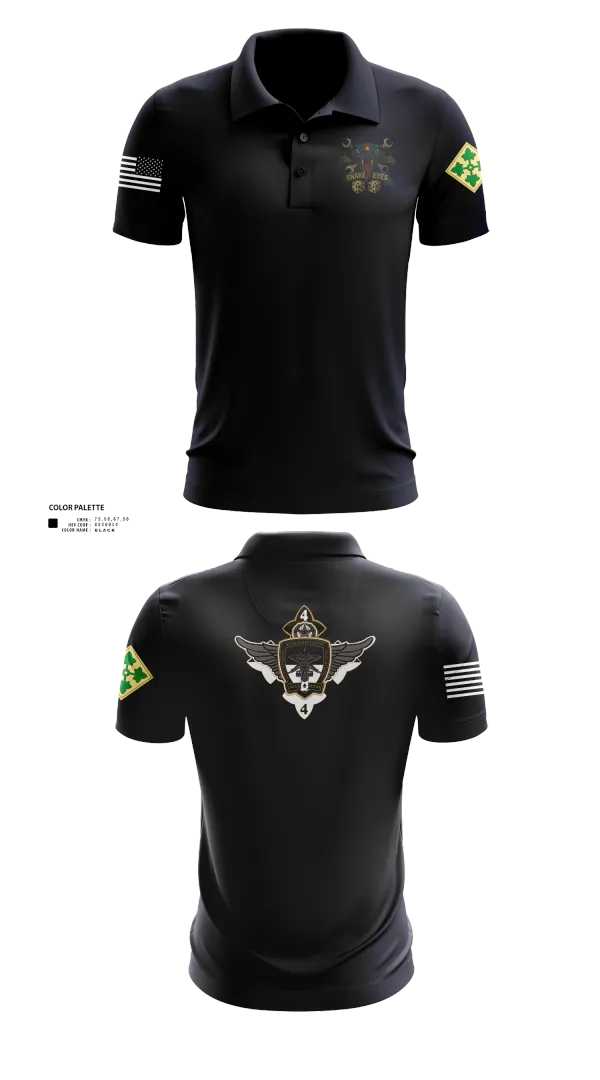 Short Sleeve Performance Polo, 4-4 AB ECHO COMPANY, , Teamtime, Team time, sublimation, custom sports apparel, team uniforms, spirit wear, spiritwear, sports uniforms, custom shirts, team store, custom team store, fundraiser sports, apparel fundraiser