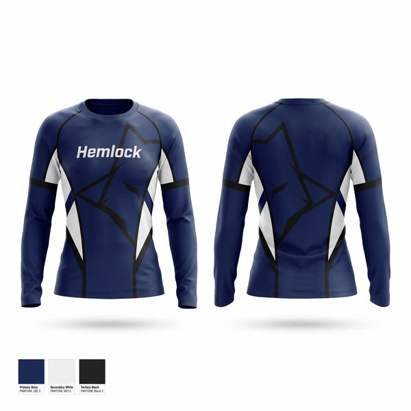 Long Sleeve Performance Shirt, Hemlock, Wrestling, Teamtime, Team time, sublimation, custom sports apparel, team uniforms, spirit wear, spiritwear, sports uniforms, custom shirts, team store, custom team store, fundraiser sports, apparel fundraiser