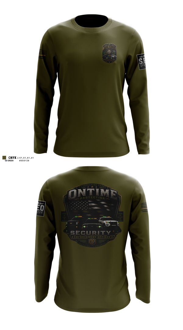 Long Sleeve Performance Shirt, On time protection, , Teamtime, Team time, sublimation, custom sports apparel, team uniforms, spirit wear, spiritwear, sports uniforms, custom shirts, team store, custom team store, fundraiser sports, apparel fundraiser