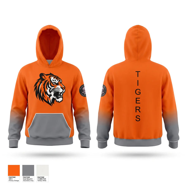 Hoodie, HERRIN TIGERS CROSS COUNTRY, Cross Country, Teamtime, Team time, sublimation, custom sports apparel, team uniforms, spirit wear, spiritwear, sports uniforms, custom shirts, team store, custom team store, fundraiser sports, apparel fundraiser