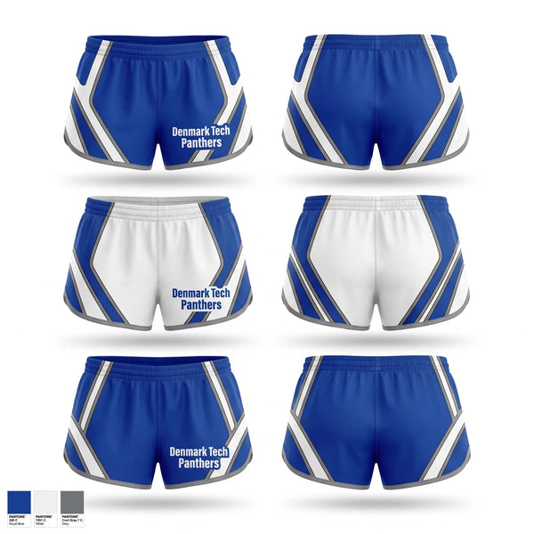Womens Shorts, Denmark Tech Panthers, Baseball, Teamtime, Team time, sublimation, custom sports apparel, team uniforms, spirit wear, spiritwear, sports uniforms, custom shirts, team store, custom team store, fundraiser sports, apparel fundraiser