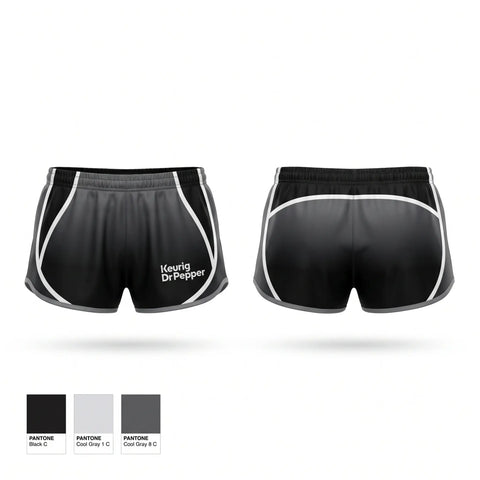 Womens Shorts, Keurig Dr Pepper, , Teamtime, Team time, sublimation, custom sports apparel, team uniforms, spirit wear, spiritwear, sports uniforms, custom shirts, team store, custom team store, fundraiser sports, apparel fundraiser