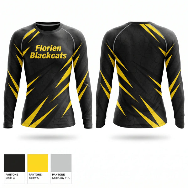 Long Sleeve Performance Shirt, Florien Blackcats, Softball, Teamtime, Team time, sublimation, custom sports apparel, team uniforms, spirit wear, spiritwear, sports uniforms, custom shirts, team store, custom team store, fundraiser sports, apparel fundraiser