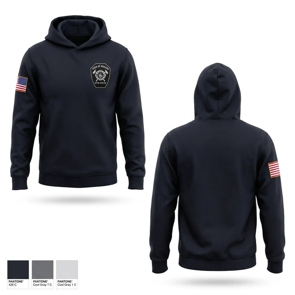 Hoodie, Town of Niagara Truck 8, Fire Department, Teamtime, Team time, sublimation, custom sports apparel, team uniforms, spirit wear, spiritwear, sports uniforms, custom shirts, team store, custom team store, fundraiser sports, apparel fundraiser