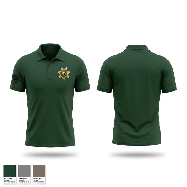 Short Sleeve Performance Polo, Clark County Sheriff's Office, Police, Teamtime, Team time, sublimation, custom sports apparel, team uniforms, spirit wear, spiritwear, sports uniforms, custom shirts, team store, custom team store, fundraiser sports, apparel fundraiser