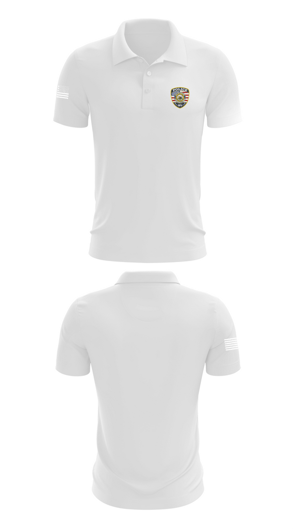 Short Sleeve Performance Polo, Chester Police Department, Police, Teamtime, Team time, sublimation, custom sports apparel, team uniforms, spirit wear, spiritwear, sports uniforms, custom shirts, team store, custom team store, fundraiser sports, apparel fundraiser