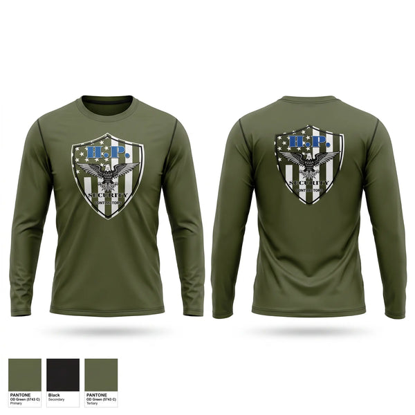 Long Sleeve Performance Shirt, High Profile Security, Police, Teamtime, Team time, sublimation, custom sports apparel, team uniforms, spirit wear, spiritwear, sports uniforms, custom shirts, team store, custom team store, fundraiser sports, apparel fundraiser