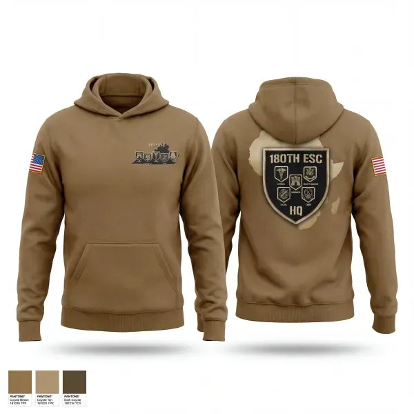 Hoodie, 180th ESC, Army, Teamtime, Team time, sublimation, custom sports apparel, team uniforms, spirit wear, spiritwear, sports uniforms, custom shirts, team store, custom team store, fundraiser sports, apparel fundraiser