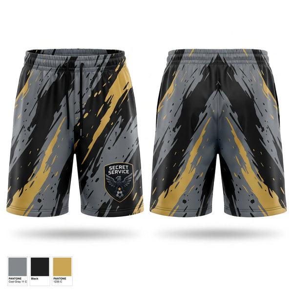 Athletic Shorts With Pockets, Secret Service, Men's Soccer, Teamtime, Team time, sublimation, custom sports apparel, team uniforms, spirit wear, spiritwear, sports uniforms, custom shirts, team store, custom team store, fundraiser sports, apparel fundraiser