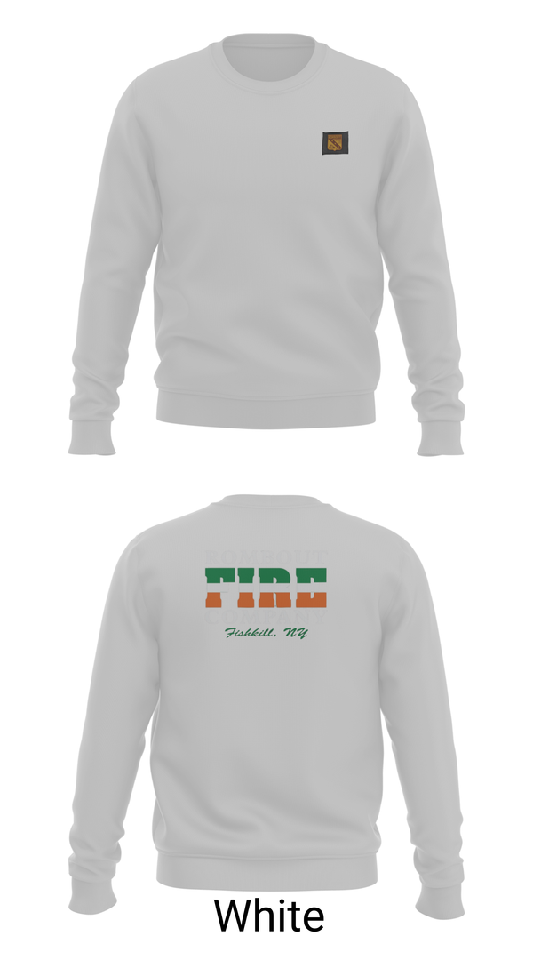 Crew Neck Sweatshirt, Rombout Fire Company, Fire Department, Teamtime, Team time, sublimation, custom sports apparel, team uniforms, spirit wear, spiritwear, sports uniforms, custom shirts, team store, custom team store, fundraiser sports, apparel fundraiser