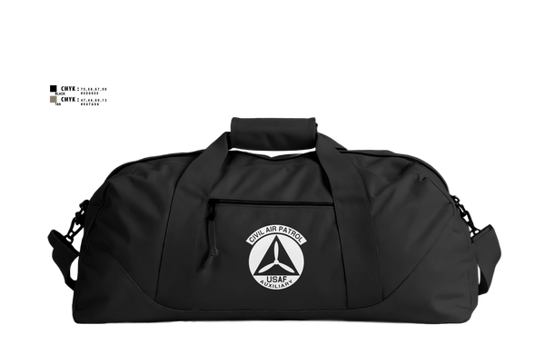Duffle Bag, Wicomico Composite Squadron, Air Force, Teamtime, Team time, sublimation, custom sports apparel, team uniforms, spirit wear, spiritwear, sports uniforms, custom shirts, team store, custom team store, fundraiser sports, apparel fundraiser