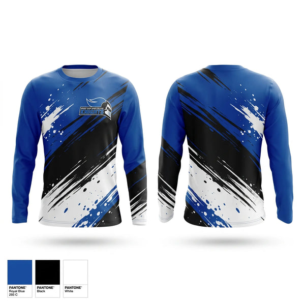 Long Sleeve Performance Shirt, Mount Saint Mary College Swimming, Swimming, Teamtime, Team time, sublimation, custom sports apparel, team uniforms, spirit wear, spiritwear, sports uniforms, custom shirts, team store, custom team store, fundraiser sports, apparel fundraiser