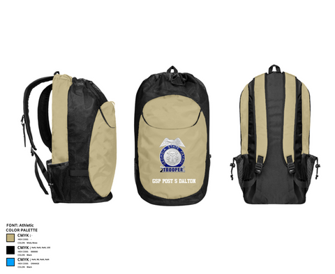 Gear Bag, GSP POST 5 DALTON, Police, Teamtime, Team time, sublimation, custom sports apparel, team uniforms, spirit wear, spiritwear, sports uniforms, custom shirts, team store, custom team store, fundraiser sports, apparel fundraiser
