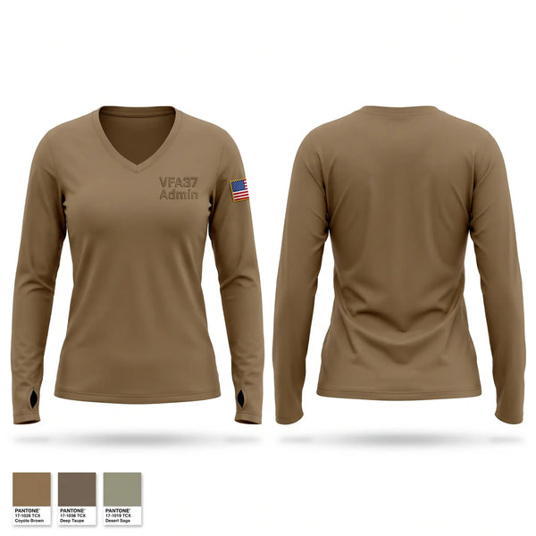 Old School Cotton Feel Shirt, VFA-37 Admin, Navy, Teamtime, Team time, sublimation, custom sports apparel, team uniforms, spirit wear, spiritwear, sports uniforms, custom shirts, team store, custom team store, fundraiser sports, apparel fundraiser