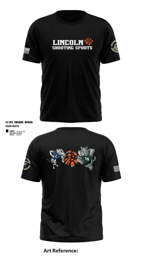 Short Sleeve Performance Shirt, Lincoln Shooting Sports, , Teamtime, Team time, sublimation, custom sports apparel, team uniforms, spirit wear, spiritwear, sports uniforms, custom shirts, team store, custom team store, fundraiser sports, apparel fundraiser