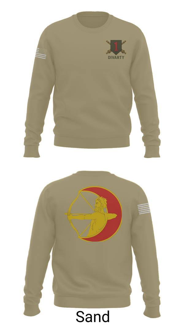 Crew Neck Sweatshirt, 1ID DIVARTY, , Teamtime, Team time, sublimation, custom sports apparel, team uniforms, spirit wear, spiritwear, sports uniforms, custom shirts, team store, custom team store, fundraiser sports, apparel fundraiser