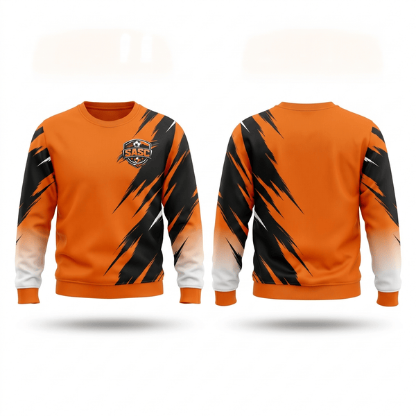 Crew Neck Sweatshirt, SASC, Women's Soccer, Teamtime, Team time, sublimation, custom sports apparel, team uniforms, spirit wear, spiritwear, sports uniforms, custom shirts, team store, custom team store, fundraiser sports, apparel fundraiser