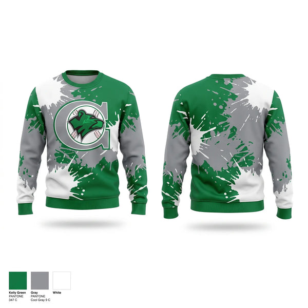 Crew Neck Sweatshirt, East Brunswick Cubs, Baseball, Teamtime, Team time, sublimation, custom sports apparel, team uniforms, spirit wear, spiritwear, sports uniforms, custom shirts, team store, custom team store, fundraiser sports, apparel fundraiser