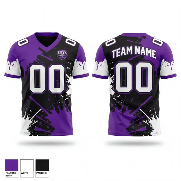 Football Jersey, Horned Frogs, , Teamtime, Team time, sublimation, custom sports apparel, team uniforms, spirit wear, spiritwear, sports uniforms, custom shirts, team store, custom team store, fundraiser sports, apparel fundraiser