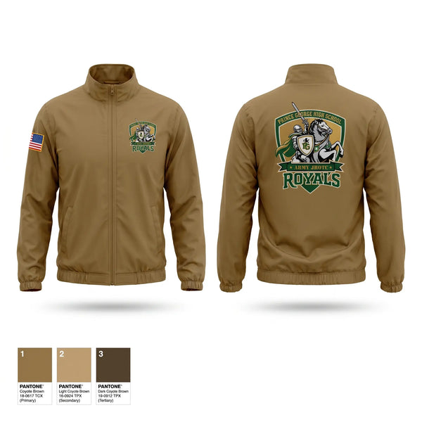 Windbreaker, Royals Battalion, Army, Teamtime, Team time, sublimation, custom sports apparel, team uniforms, spirit wear, spiritwear, sports uniforms, custom shirts, team store, custom team store, fundraiser sports, apparel fundraiser