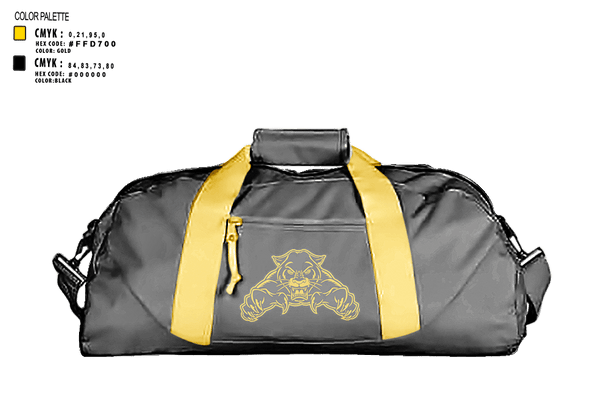 Duffle Bag, KLM COUGARS, Football, Teamtime, Team time, sublimation, custom sports apparel, team uniforms, spirit wear, spiritwear, sports uniforms, custom shirts, team store, custom team store, fundraiser sports, apparel fundraiser