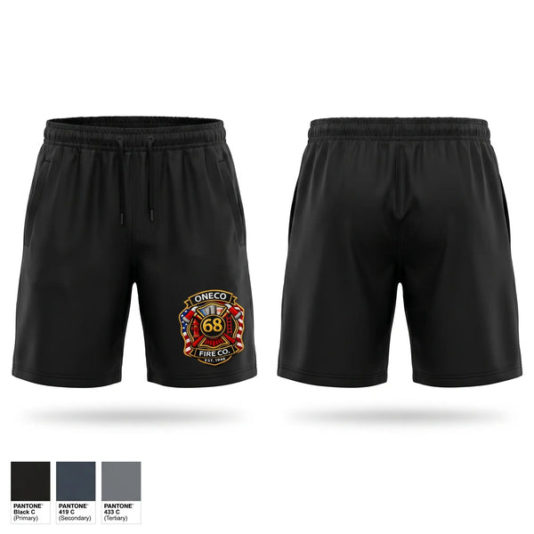 Athletic Shorts With Pockets, Oneco Fire Co., Fire Department, Teamtime, Team time, sublimation, custom sports apparel, team uniforms, spirit wear, spiritwear, sports uniforms, custom shirts, team store, custom team store, fundraiser sports, apparel fundraiser