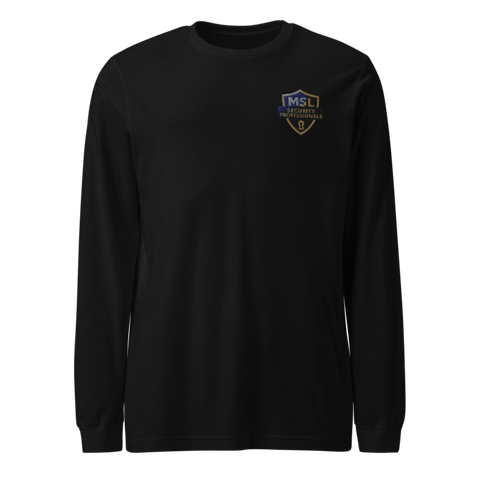 Mississippi Safe and Lock 62479837 Unisex Long Sleeve Tee | Bella + Canvas 3501