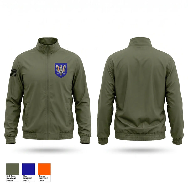 Windbreaker, 11th AVN BDE, Army, Teamtime, Team time, sublimation, custom sports apparel, team uniforms, spirit wear, spiritwear, sports uniforms, custom shirts, team store, custom team store, fundraiser sports, apparel fundraiser