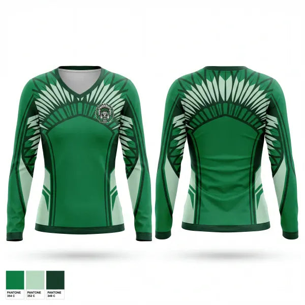 Womens Long Sleeve Vneck Shirt, Murray County High School Tennis, Tennis, Teamtime, Team time, sublimation, custom sports apparel, team uniforms, spirit wear, spiritwear, sports uniforms, custom shirts, team store, custom team store, fundraiser sports, apparel fundraiser