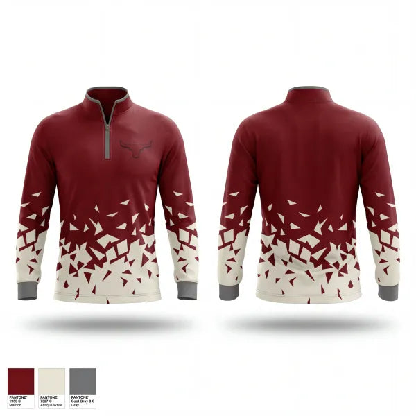 Quarter Zip Jacket, Johnson county longhorns, Women's Basketball, Teamtime, Team time, sublimation, custom sports apparel, team uniforms, spirit wear, spiritwear, sports uniforms, custom shirts, team store, custom team store, fundraiser sports, apparel fundraiser