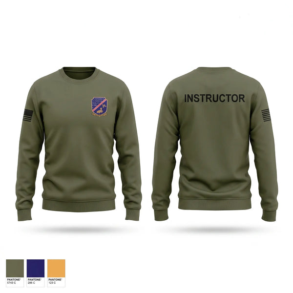 Crew Neck Sweatshirt, Marine Detachment Fort Gordan, Marines, Teamtime, Team time, sublimation, custom sports apparel, team uniforms, spirit wear, spiritwear, sports uniforms, custom shirts, team store, custom team store, fundraiser sports, apparel fundraiser