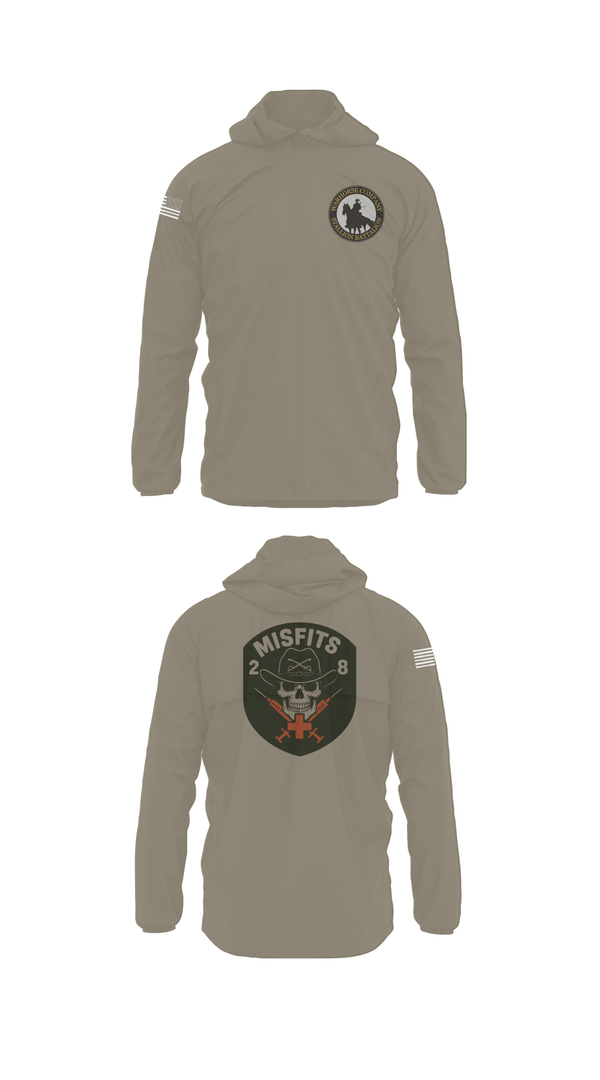 Windbreaker, 2-8 Cav, HHC, Medic Platoon, , Teamtime, Team time, sublimation, custom sports apparel, team uniforms, spirit wear, spiritwear, sports uniforms, custom shirts, team store, custom team store, fundraiser sports, apparel fundraiser