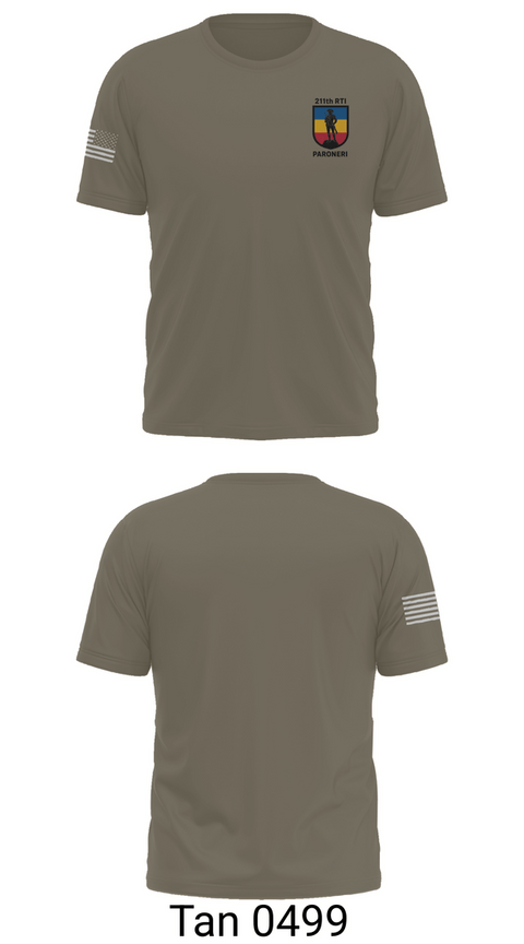 Old School Cotton Feel Shirt, 211th RTI, National Guard, Teamtime, Team time, sublimation, custom sports apparel, team uniforms, spirit wear, spiritwear, sports uniforms, custom shirts, team store, custom team store, fundraiser sports, apparel fundraiser