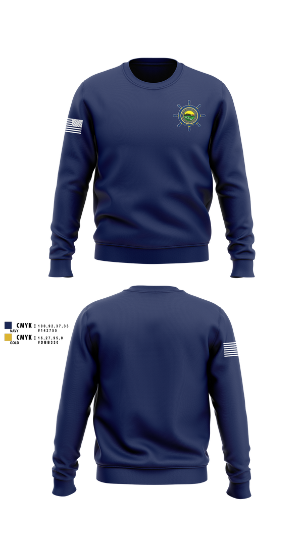 Crew Neck Sweatshirt, NTAG HEARTLAND 2026, Navy, Teamtime, Team time, sublimation, custom sports apparel, team uniforms, spirit wear, spiritwear, sports uniforms, custom shirts, team store, custom team store, fundraiser sports, apparel fundraiser