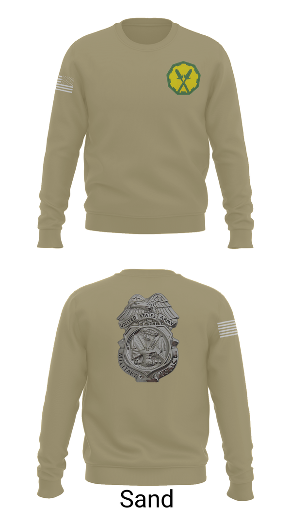 Crew Neck Sweatshirt, 88th Military Police Company, , Teamtime, Team time, sublimation, custom sports apparel, team uniforms, spirit wear, spiritwear, sports uniforms, custom shirts, team store, custom team store, fundraiser sports, apparel fundraiser