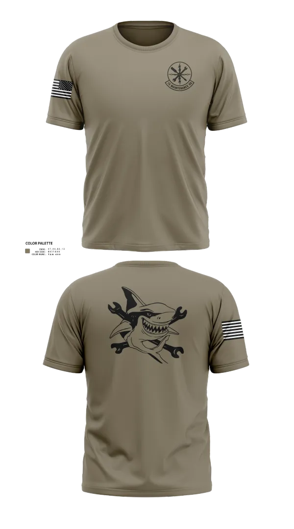 Old School Cotton Feel Shirt, 15 Maintenance Squadron, Air Force, Teamtime, Team time, sublimation, custom sports apparel, team uniforms, spirit wear, spiritwear, sports uniforms, custom shirts, team store, custom team store, fundraiser sports, apparel fundraiser
