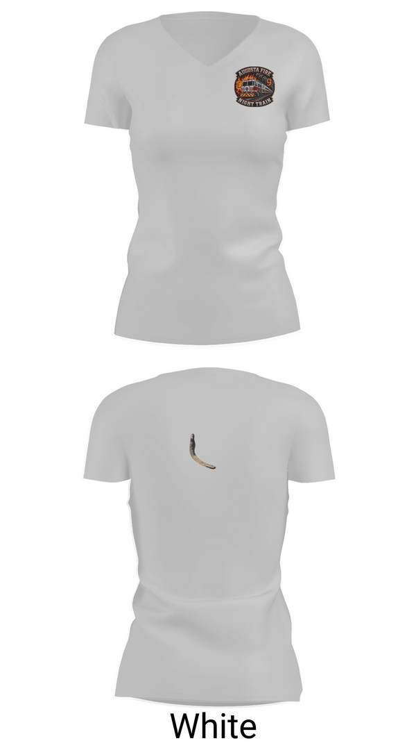 Womens Short Sleeve Vneck Shirt, Augusta fire department, Fire Department, Teamtime, Team time, sublimation, custom sports apparel, team uniforms, spirit wear, spiritwear, sports uniforms, custom shirts, team store, custom team store, fundraiser sports, apparel fundraiser