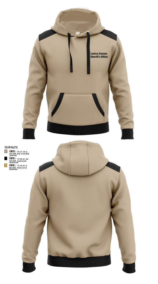 Hoodie, Louisa County Sheriff's Office, Police, Teamtime, Team time, sublimation, custom sports apparel, team uniforms, spirit wear, spiritwear, sports uniforms, custom shirts, team store, custom team store, fundraiser sports, apparel fundraiser